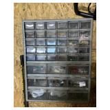 ORGANIZER CABINET WITH CONTENTS