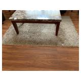 THRESHOLD CREAM COLOR SHAG RUG 5