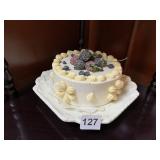 FABRIC CAKE, CAKE PLATE PORTUGAL