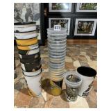 COMMEMORATIVE PENGUINS LARGE PLASTIC CUPS