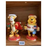 TIGGER AND POOH FIGURES