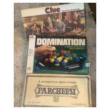 CLUE AND OTHER GAMES .