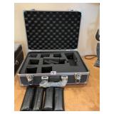 QUANTRAY HARD SIDED LOCKING CAMERA CASE, 18X12X7