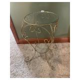 GLASS TOP FERN STAND