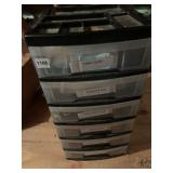 BIN ORGANIZER AND CONTENTS