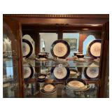 CENTURY BY SALEM CHINA 6 DINNER PLATES, CR/