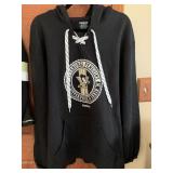 REEBOK HOODIE W/ BLACK/WHITE PULL STRINGS 2