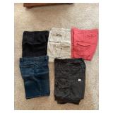 CARGO SHORTS 36 WAIST 5 PAIRS INCL. ARIZONA