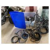 SPEAKER CABLES AND BIN