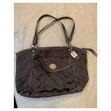BLACK COACH LOGO PURSE LIKE NEW