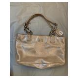 COACH PURSE W/ GOLD CHAIN STRAP LIGHT USE LIKE