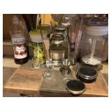 ASSORTED BARWARE & GLASSES