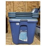 STORAGE CONTAINERS W/ LIDS