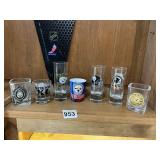 ASSORTED SHOT GLASSES STEELERS