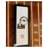 SAY CHEESE 7X19 WALL ART