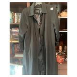 OUTBROOK JACKET & BLUE JACKET W/ FAUX FUR COLLAR