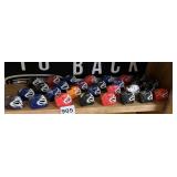 ASSORTED MINIATURE HELMETS FOR ALL HOCKEY TEAMS