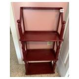 SMALL SHELF, SLIGHT DAMAGE, MANUFACTURED WOOD,