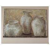 VASES ON CANVAS