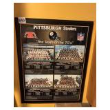 STEELERS OF THE 70S CHAMPIONS PLAQUE 19 X 15
