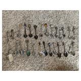 26 SOUVENIR SPOONS