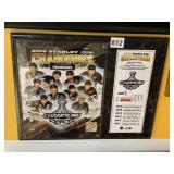 2009 STANLEY CUP CHAMPIONS 12 X 15 PLAQUE