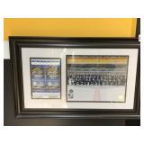 2012 WINTER CLASSIC ART TEAM PICTURE 14 X 22