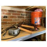 HEDGE TRIMMER, HOME DEPOT BUCKET