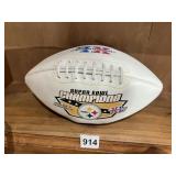 STEELERS SUPER BOWL CHAMPS COMMEMORATIVE FOOTBALL