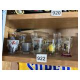 ASSORTED SHOT GLASSES, POLAND, BERLIN, PARIS,