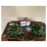 CANDLES, CANDLE RINGS