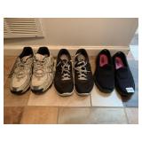 OASICS SZ. 9 SHOES AND OTHERS