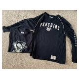 LONG SLEEVE XL PENGUINS OLD TIME HOCKEY