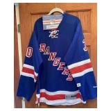 HENRIK LUNDQUIST AUTOGRAPHED OFFICIAL NHL JERSEY,
