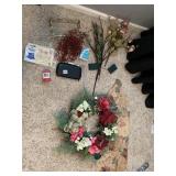 BASKETS, WREATH, ETC.