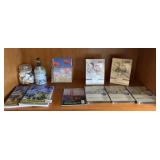 NOTEBOOKS, HAND LOTION, MAGNETIC FRAMES AND