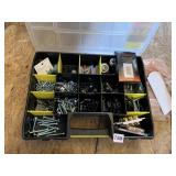 ORGANIZER BIN W/ ROCKET FISH WALL PLATE, ANCHORS,