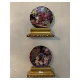 WALL SHELVES WITH DECORATIVE PLATES ONI BOHEMIAN