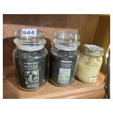 YANKEE CANDLES ONE UN BURNT