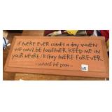 IF THERE EVER COMES A DAY BY WINNIE, THE POOH