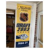 STADIUM SIGN NASHVILLE WELCOMES NHL DRAFT 2003