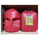 2 GAS CANS .