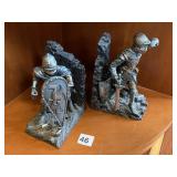 KNIGHT BOOK ENDS