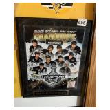 2009 STANLEY CUP CHAMPION WALL PLAQUE 13 X 15