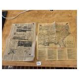 GETTYSBURG BATTLE MAP REPLICAS, 1961