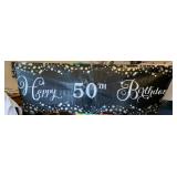 HAPPY 50TH BANNER