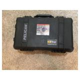 PELICAN HARD SHELL CASE W/ COMPARTMENTS INSIDE