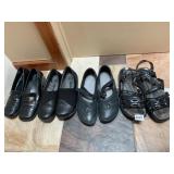 4 PAIRS OF SHOES ONE PAIR SANDALS SZ. 8