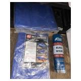 TARPS NEW AND BLACK 4 MIL PAPER