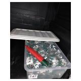 LIGHTS AND TESTER IN BIN